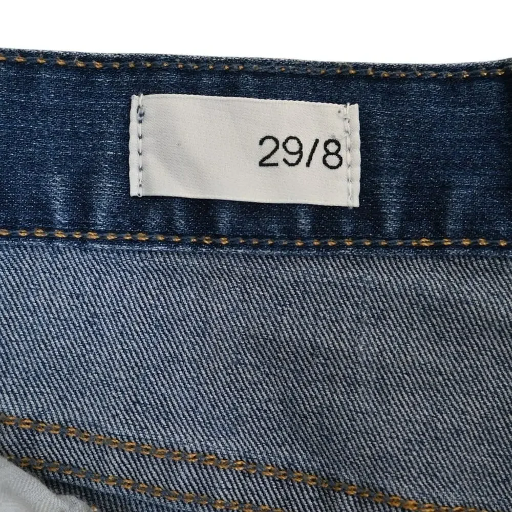 GAP 1969 Women's 29/8 Side Zip Cutoff Denim Jean Shorts